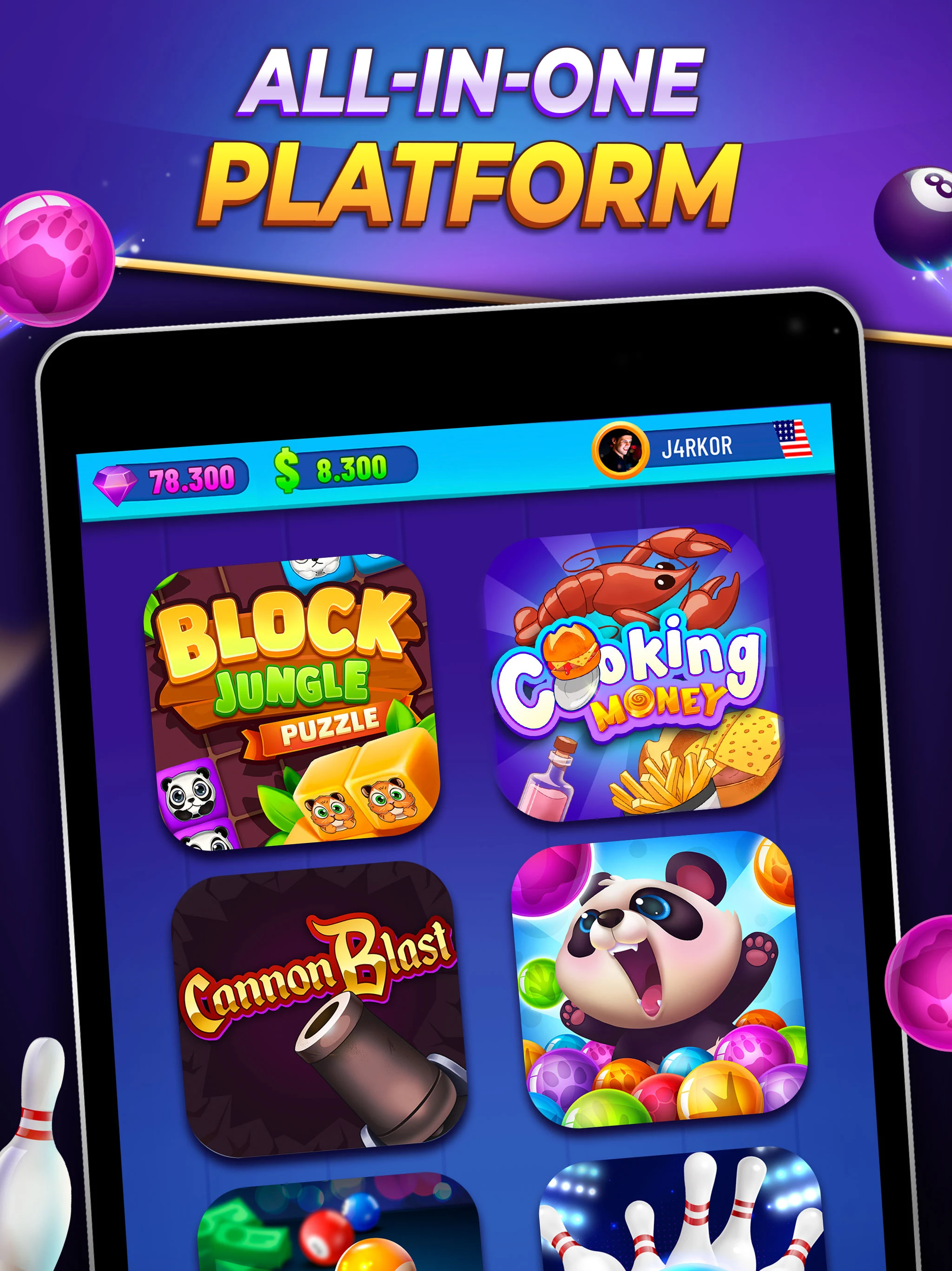 Backspin Games: Earn Money screenshot